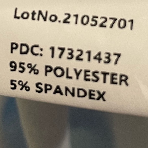 Maternity Blue Stripe Tie Shoulder Size Large - Picture 7 of 9